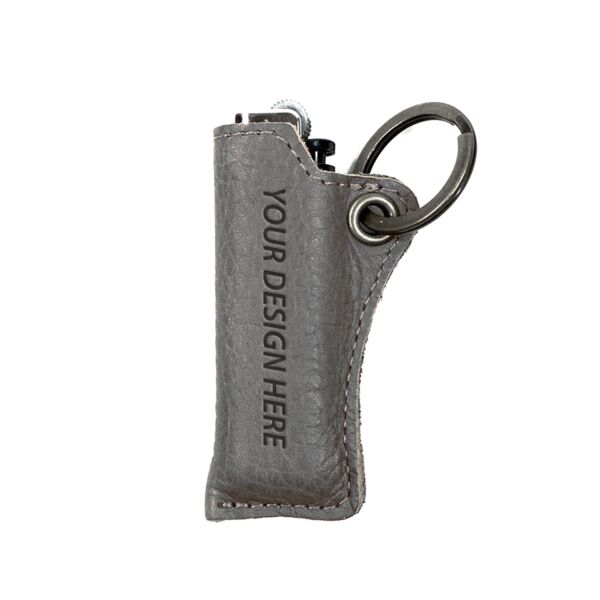 Leather Ligther Koozie - Laser Engraved (F) Thumbnail