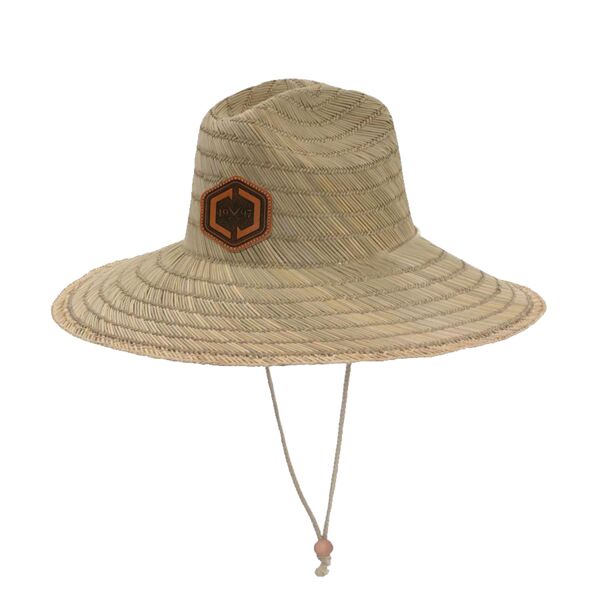 Summer Straw Hat & Laser Engraved Patch Bundle - Your Logo Thumbnail