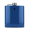 6 oz. Gloss Blue Laserable Stainless Steel Flask Thumbnail