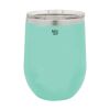 Polar Camel 12 oz. Vacuum Insulated Stemless Wine Glass w/Lid Teal Thumbnail