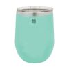 Polar Camel 12 oz. Vacuum Insulated Stemless Wine Glass w/Lid Teal Thumbnail