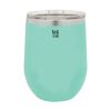 Polar Camel 12 oz. Vacuum Insulated Stemless Wine Glass w/Lid Teal Thumbnail