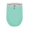 Polar Camel 12 oz. Vacuum Insulated Stemless Wine Glass w/Lid Teal Thumbnail