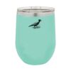 Polar Camel 12 oz. Vacuum Insulated Stemless Wine Glass w/Lid Teal Thumbnail