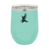 Polar Camel 12 oz. Vacuum Insulated Stemless Wine Glass w/Lid Teal Thumbnail