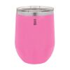 Polar Camel 12 oz. Vacuum Insulated Stemless Wine Glass w/Lid Matte Pink Thumbnail