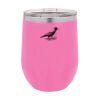 Polar Camel 12 oz. Vacuum Insulated Stemless Wine Glass w/Lid Matte Pink Thumbnail