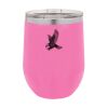 Polar Camel 12 oz. Vacuum Insulated Stemless Wine Glass w/Lid Matte Pink Thumbnail