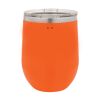 Polar Camel 12 oz. Vacuum Insulated Stemless Wine Glass w/Lid Orange Thumbnail