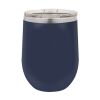 Polar Camel 12 oz. Vacuum Insulated Stemless Wine Glass w/Lid Navy Thumbnail