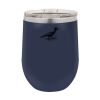 Polar Camel 12 oz. Vacuum Insulated Stemless Wine Glass w/Lid Navy Thumbnail