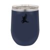 Polar Camel 12 oz. Vacuum Insulated Stemless Wine Glass w/Lid Navy Thumbnail