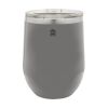 Polar Camel 12 oz. Vacuum Insulated Stemless Wine Glass w/Lid Gray Thumbnail