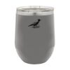 Polar Camel 12 oz. Vacuum Insulated Stemless Wine Glass w/Lid Gray Thumbnail