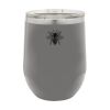 Polar Camel 12 oz. Vacuum Insulated Stemless Wine Glass w/Lid Gray Thumbnail