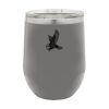 Polar Camel 12 oz. Vacuum Insulated Stemless Wine Glass w/Lid Gray Thumbnail